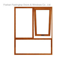 Powder Coating Double Glazed Insulated Soundproof Aluminium Awning Windows (FT-W70)